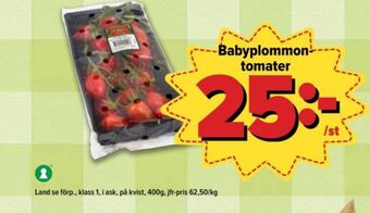 Östenssons Azura plommontomater erbjuda