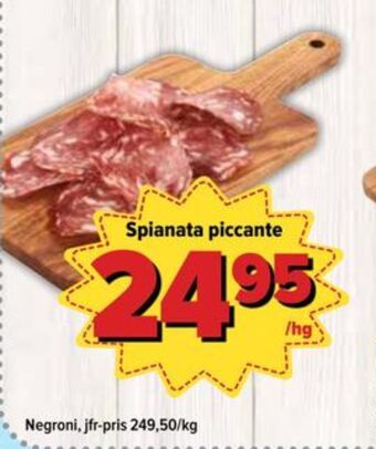 Östenssons Negroni salami erbjuda