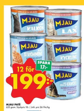 Mjau kattmat