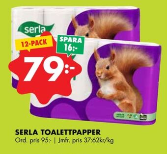 ÖoB Smart toalettpapper erbjuda