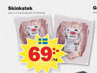 Pekås Scan skinkstek erbjuda