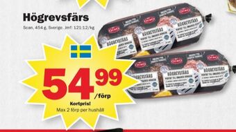 Pekås Scan nötfärs erbjuda