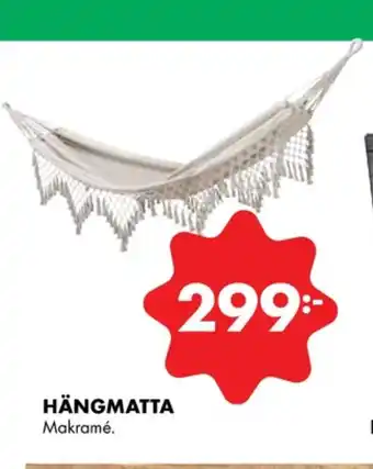 ÖoB Smart hängmatta erbjuda