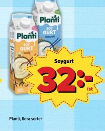 Östenssons Soygurt yoghurt alternativ erbjuda