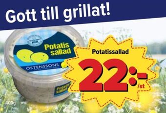 Östenssons Östenssons potatissallad erbjuda
