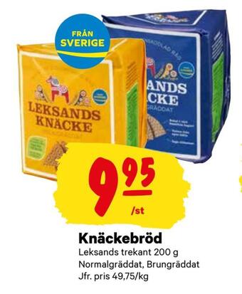 City Gross Knäckebröd erbjuda