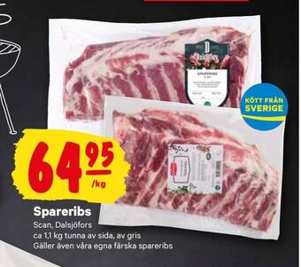 City Gross Spareribs erbjuda