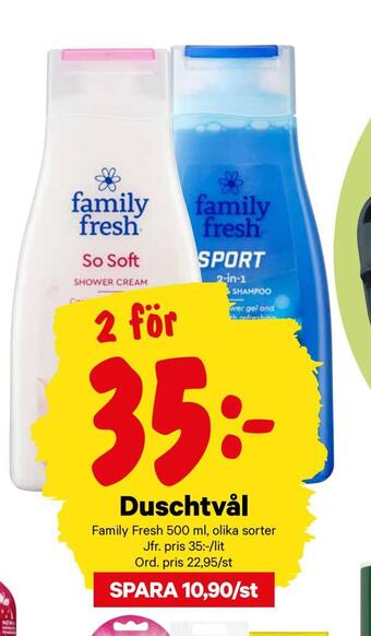 City Gross Duschtvål erbjuda