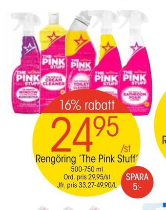 EKO Rengöring 'the pink stuff' erbjuda