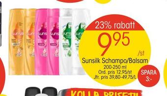 EKO Sunsilk schampo/balsam erbjuda