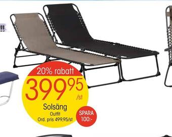 EKO Solsäng erbjuda
