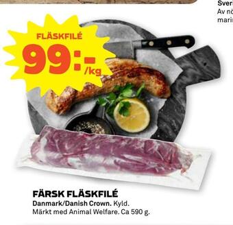 Stora Coop Färsk fläskfilé erbjuda