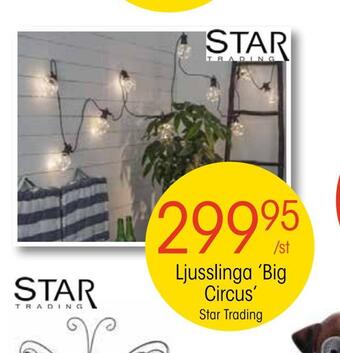 EKO Ljusslinga 'big circus' erbjuda