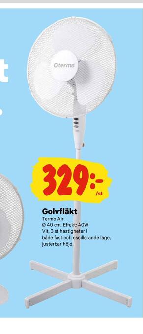 City Gross Golvfläkt erbjuda
