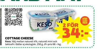 Stora Coop Cottage cheese erbjuda