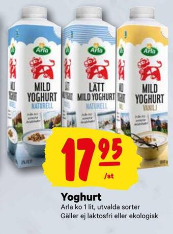 City Gross Yoghurt erbjuda
