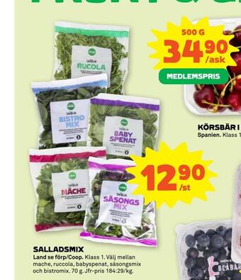 Stora Coop Salladsmix erbjuda