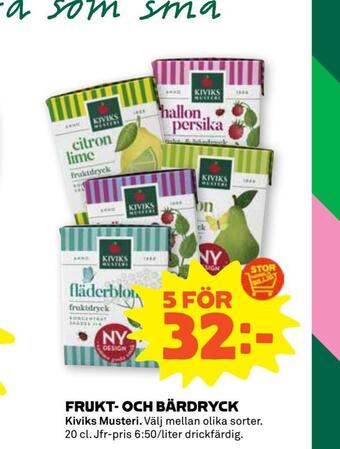 Stora Coop Frukt- och bärdryck erbjuda