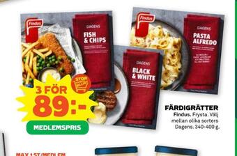 Stora Coop Färdigrätter erbjuda