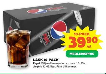 Stora Coop Läsk 10-pack erbjuda