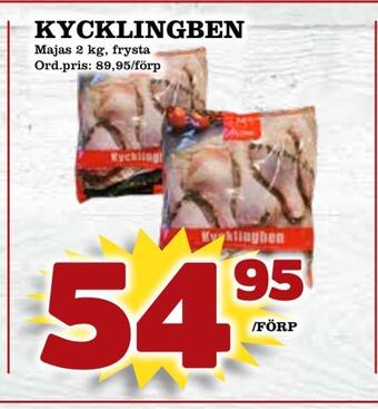Supergrossen Kycklingben erbjuda