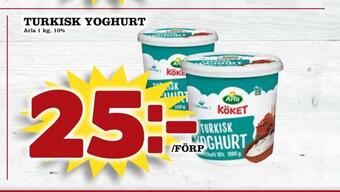 Prisma Mat Turkisk yoghurt erbjuda