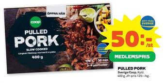 Stora Coop Pulled pork erbjuda