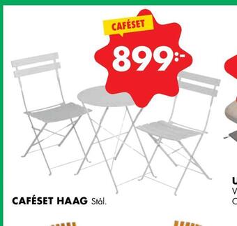 ÖoB Caféset haag erbjuda