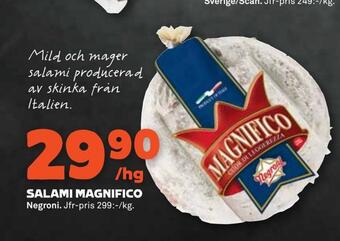 Stora Coop Salami magnifico erbjuda