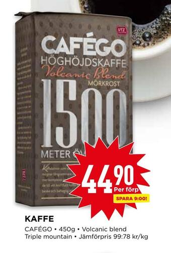 Willys Kaffe erbjuda
