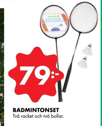 ÖoB Badmintonset erbjuda