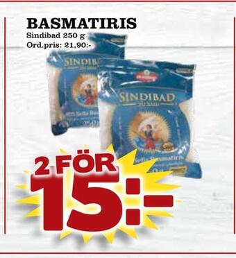 Supergrossen Basmatiris erbjuda