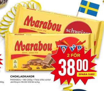 Willys Chokladkakor erbjuda