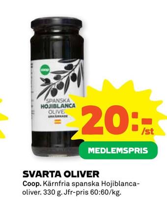 Coop Svarta oliver erbjuda