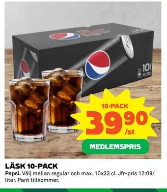 Coop Extra Läsk 10-pack erbjuda