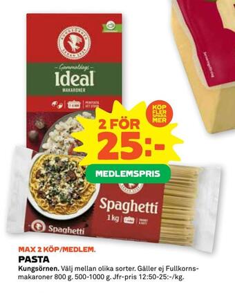 Coop Forum Pasta erbjuda