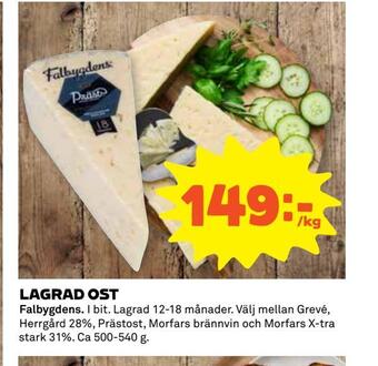 Coop Extra Lagrad ost erbjuda