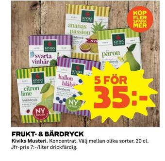 Coop Extra Frukt- & bärdryck erbjuda