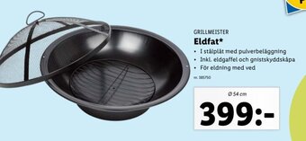 Lidl GRILLMEISTER Eldfat* erbjuda