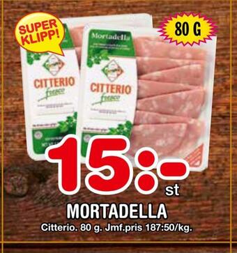 Nya Pulsen Mortadella erbjuda
