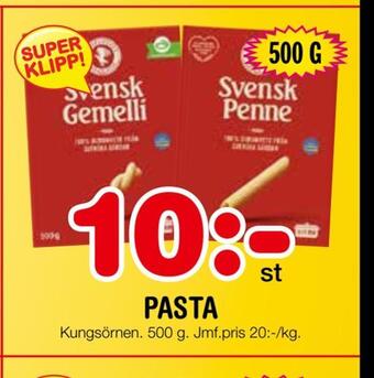 Nya Pulsen Pasta erbjuda