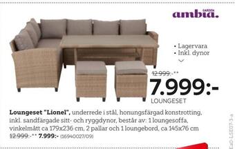 XXXLutz Loungeset lionel erbjuda