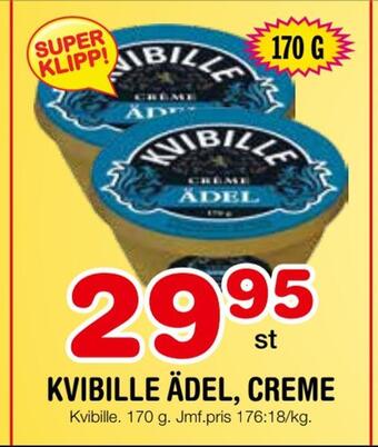 Nya Pulsen Kvibille ädel, creme erbjuda