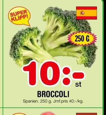 Nya Pulsen Broccoli erbjuda