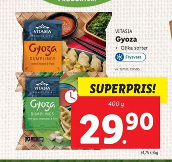 Lidl VITASIA Gyoza erbjuda