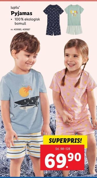 Lidl lupilu Pyjamas erbjuda