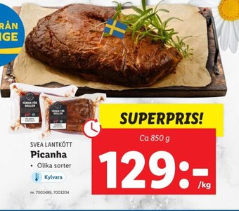 Lidl SVEA LANTKÖTT Picanha erbjuda