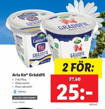 Lidl Arla Ko® Gräddfil erbjuda