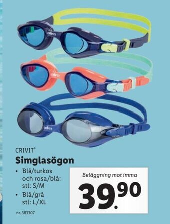 CRIVIT Simglasögon