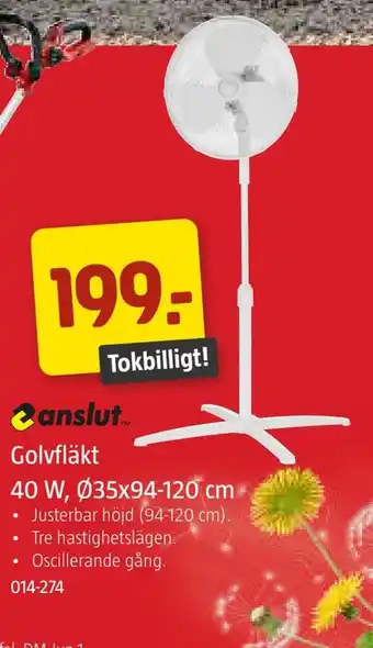 Jula Golvfläkt erbjuda
